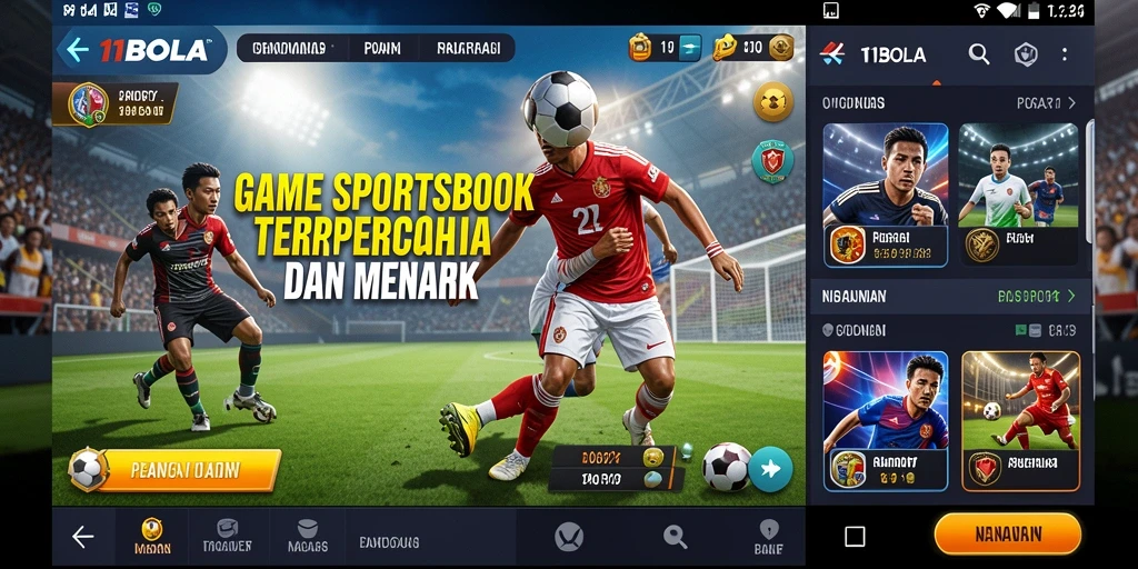 Tampilan antarmuka <strong>11BOLA</strong> yang sederhana dan menarik saat bertaruh.