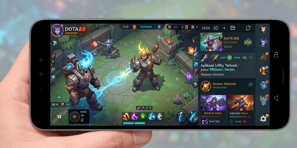 Screenshot tampilan utama DOTA88 yang menunjukkan fitur pengelolaan tugas.