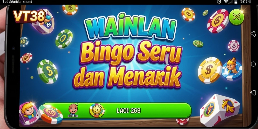 Tampilan gameplay VT38 yang menarik dan dinamis di Bingo.
